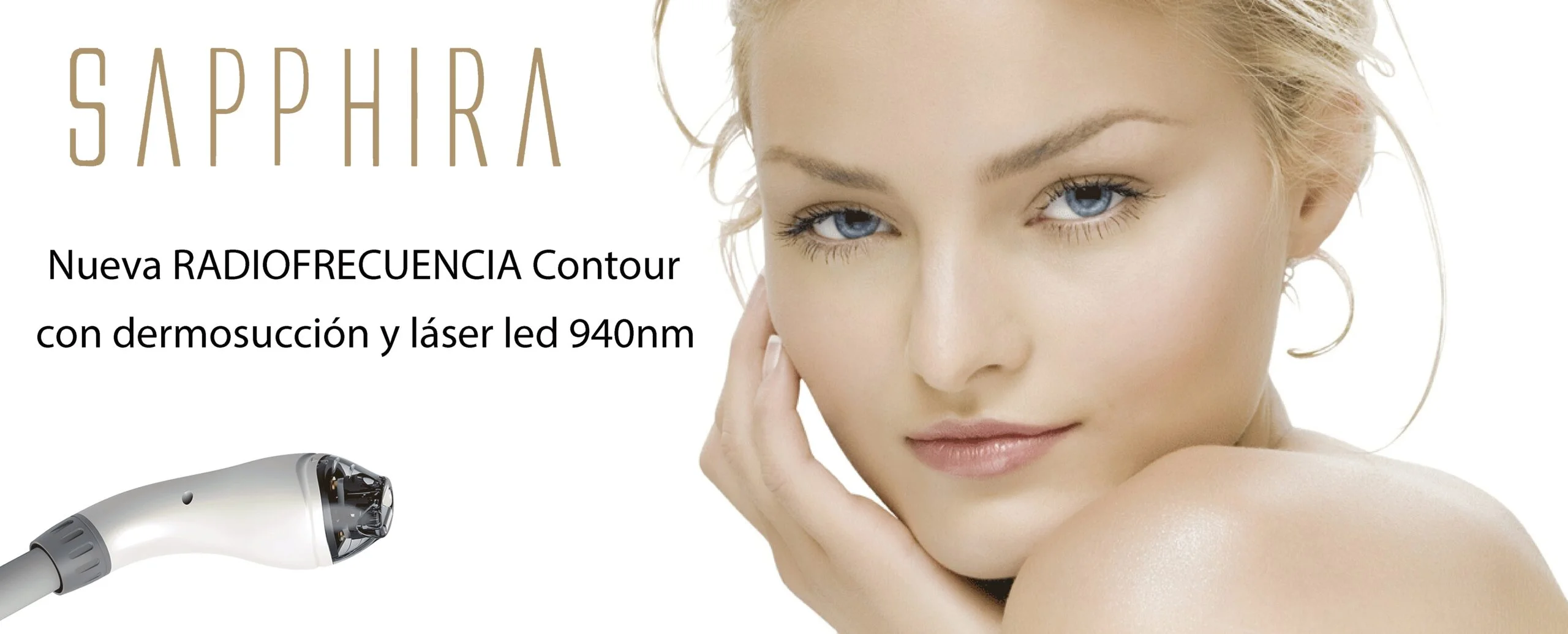 Tratamiento con radiofrecuencia Contour con dermosuccion l'aser led 940nm