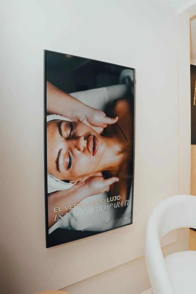 Sala de tratamientos faciales de Sapphira Privé en Providencia